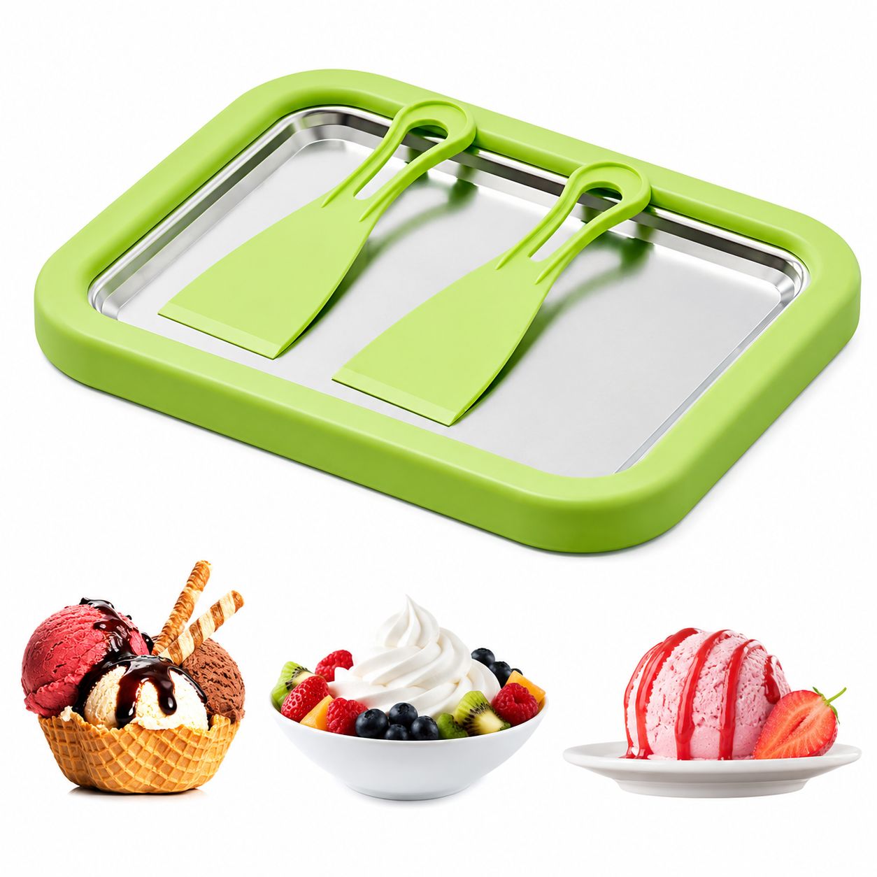 Heladera para hacer Ice Cream Rolls