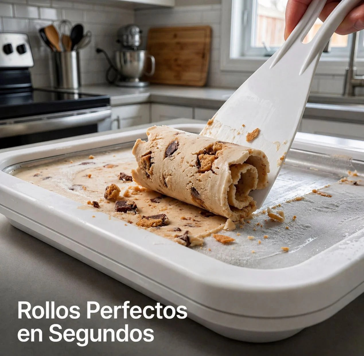 Heladera para hacer Ice Cream Rolls