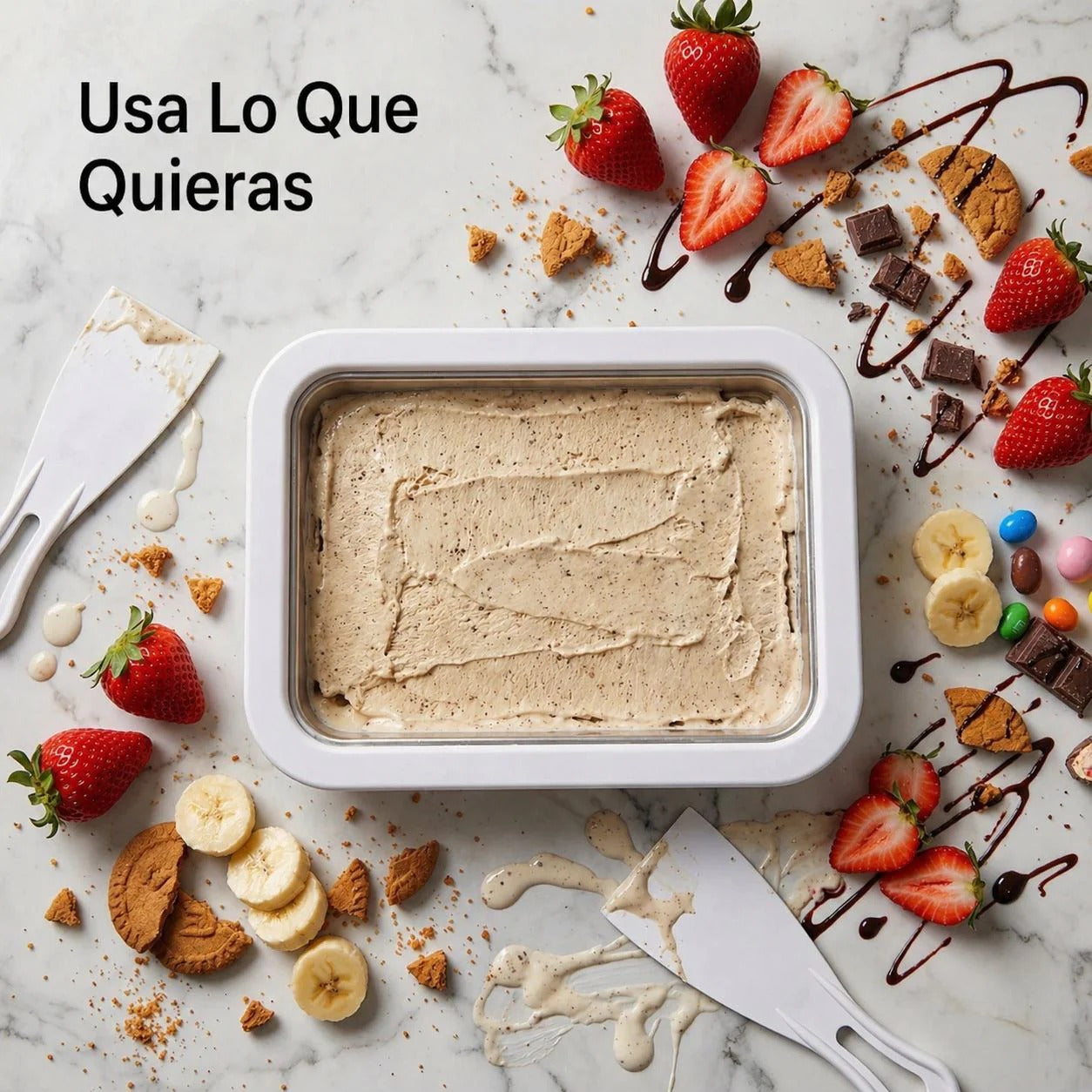 Heladera para hacer Ice Cream Rolls